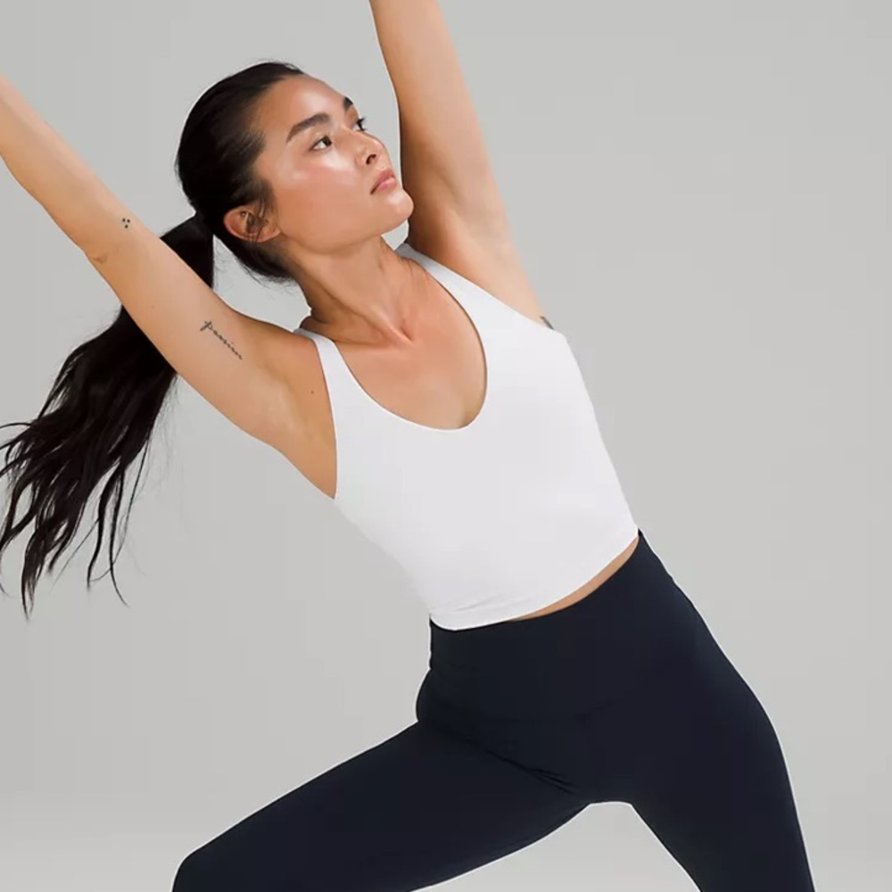 lululemon athletica White Tank Top